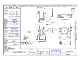 Specification Sheet - Fan Blade Suit MA58 Assembly Blow