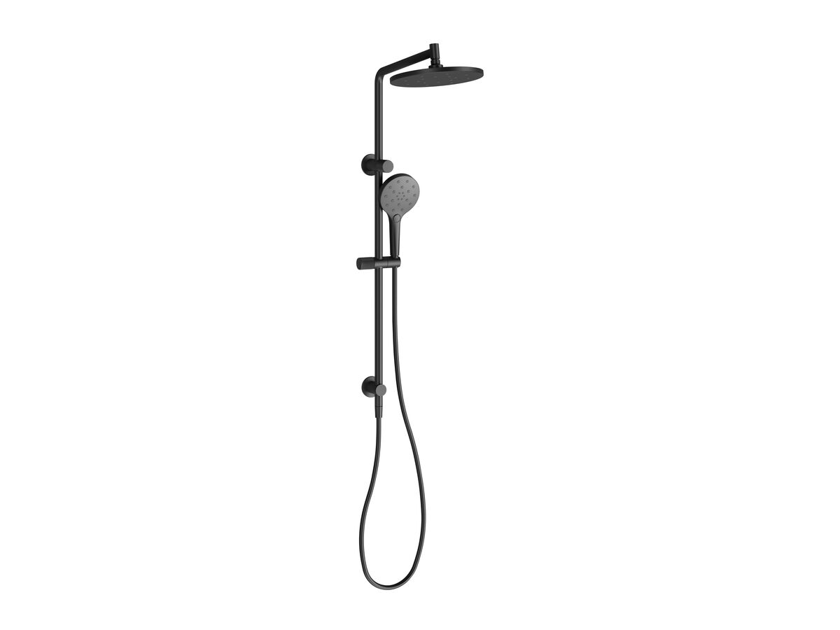 Hero - Milli Marq Edit Twin Rail Shower Matte Black
