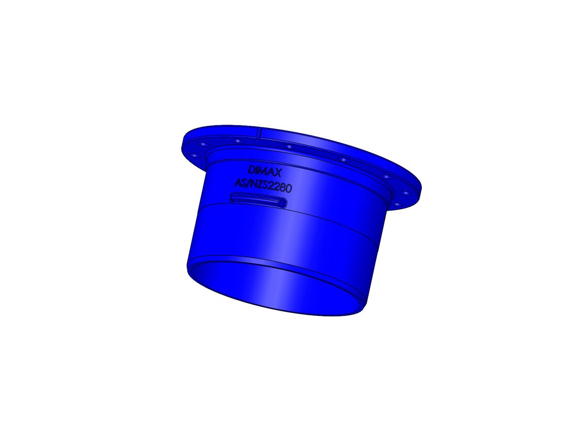 Dimax Ductile Iron Connector (Spigot x Flange) PN16 B5 300mm