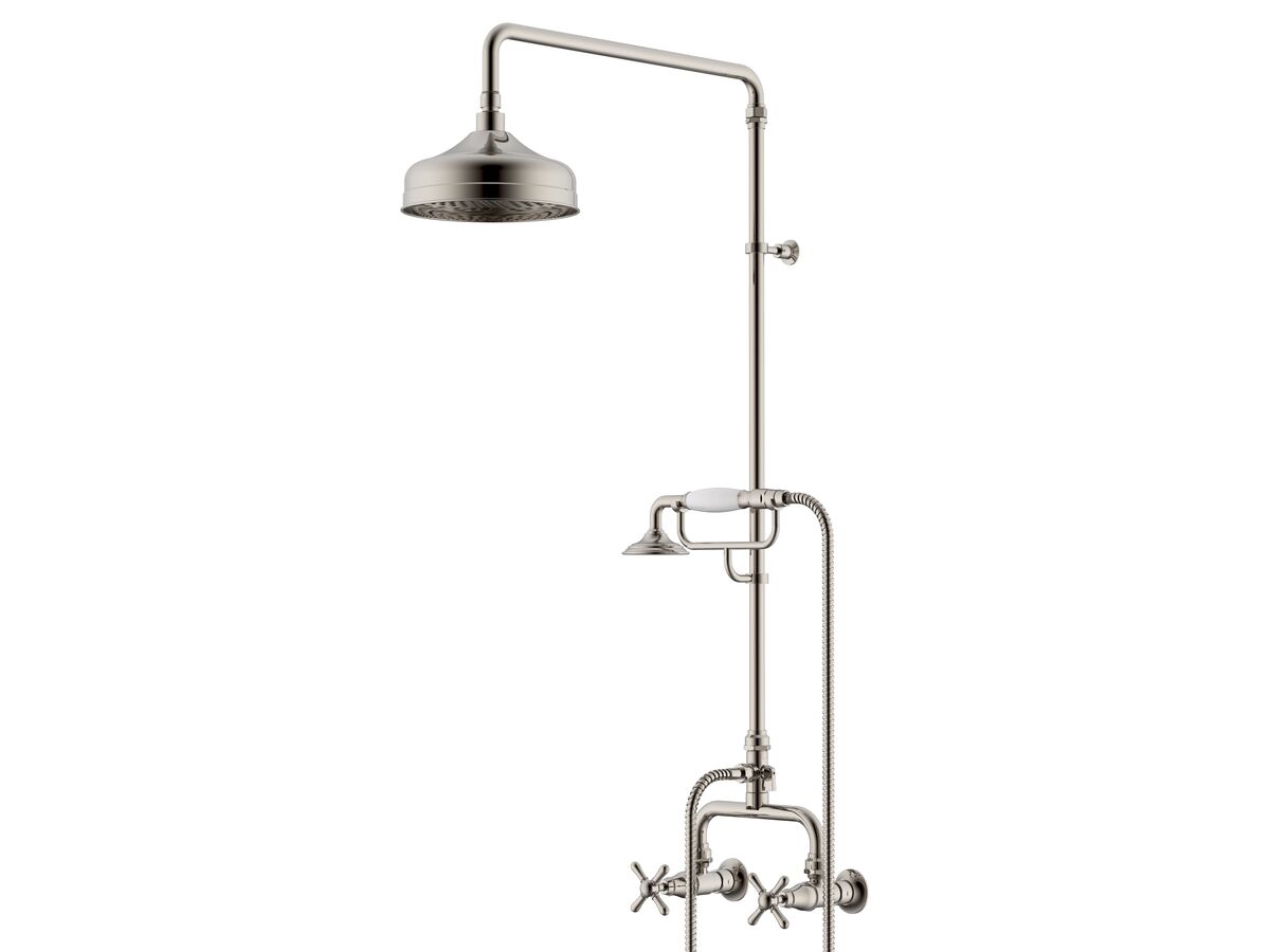 Milli Monument Edit Exposed Twin Telephone Shower Set Cross Handles