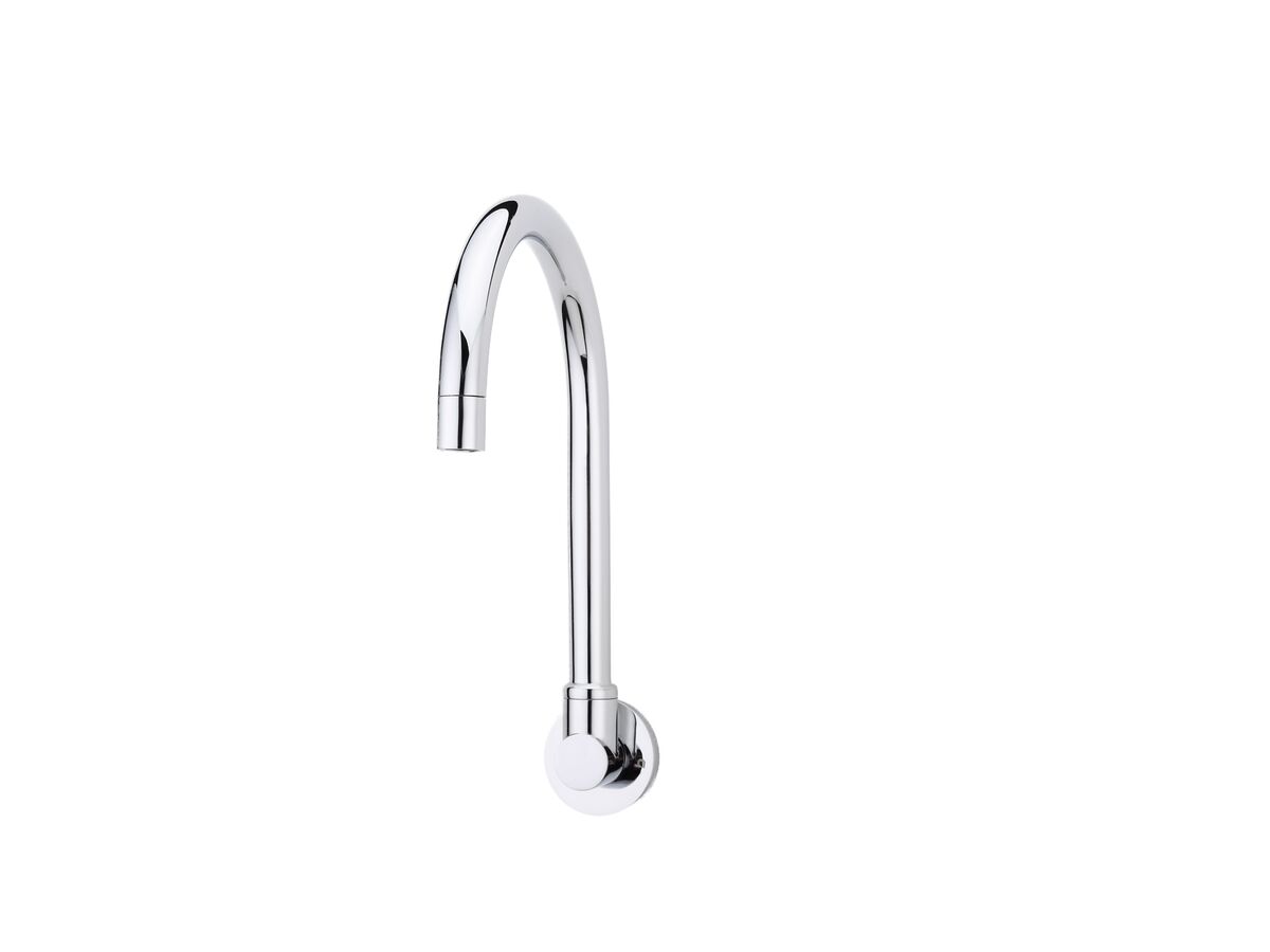Posh Solus Wall Sink Outlet 200mm Chrome (4 Star)