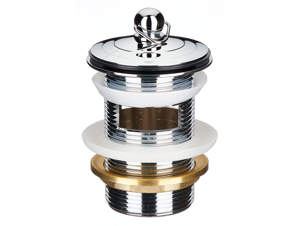 Mizu Drift 40mm Traditional Plug and Waste with Overflow Chrome from Reece