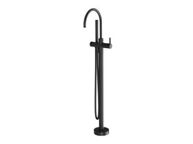 Hero - Milli Etch Floor Mounted Bath Mixer with Handshower Matte Black
