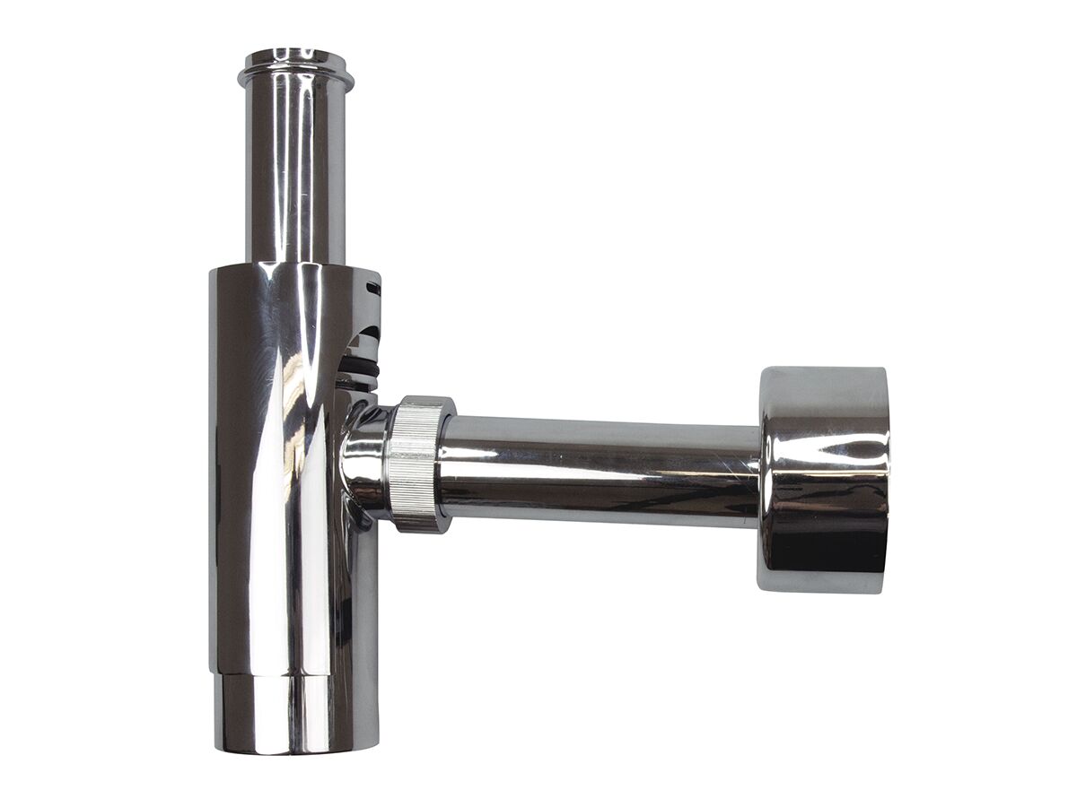 Mizu Drift Bottle Trap with Sleeve 40mm Chrome