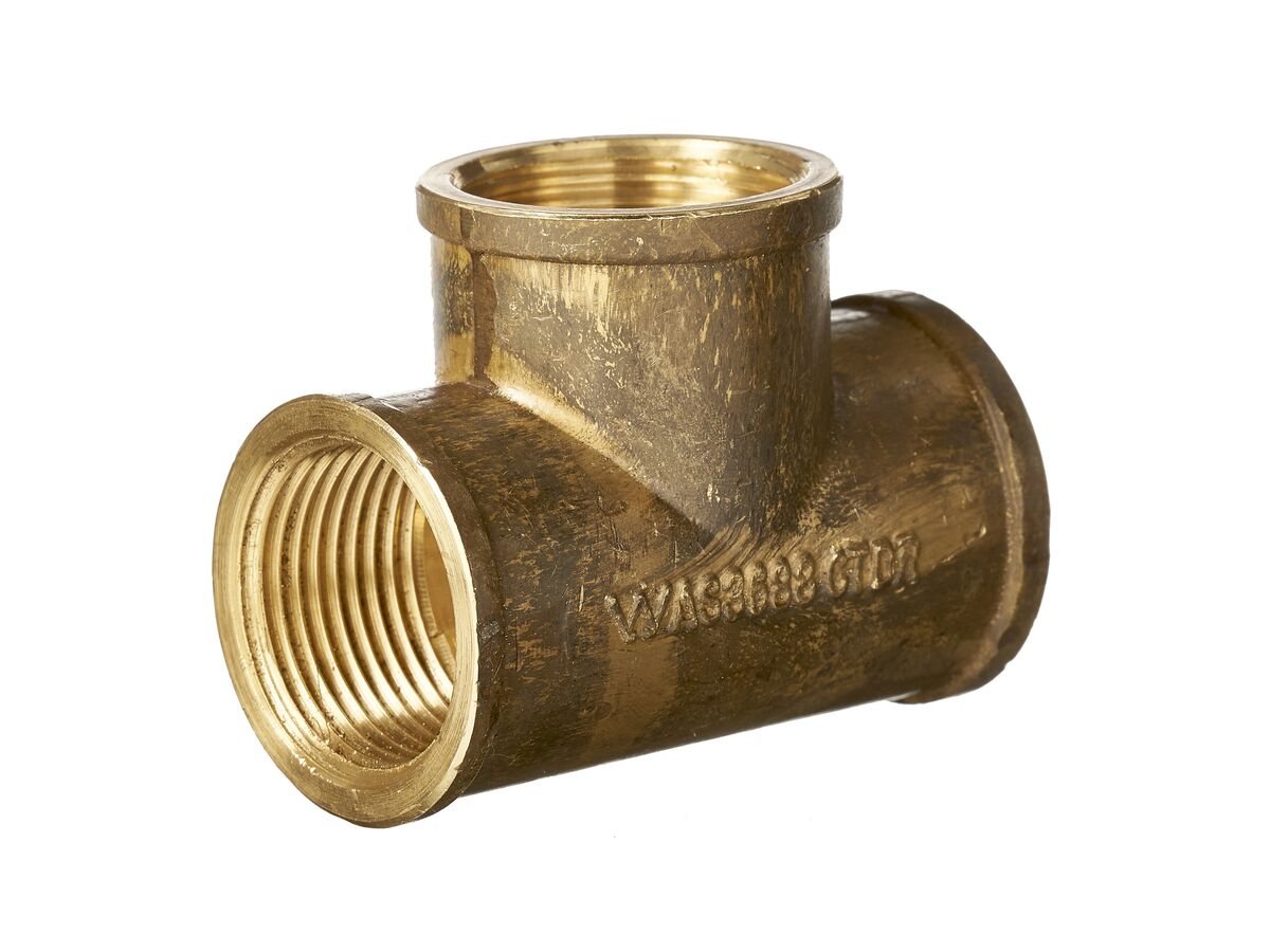 Brass Female Tee 25mm from Reece