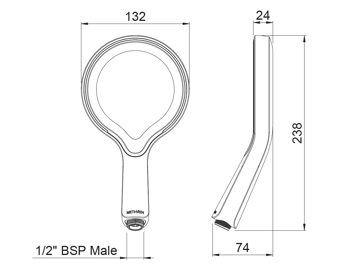Aio Aurajet Handset Only White (3 Star)