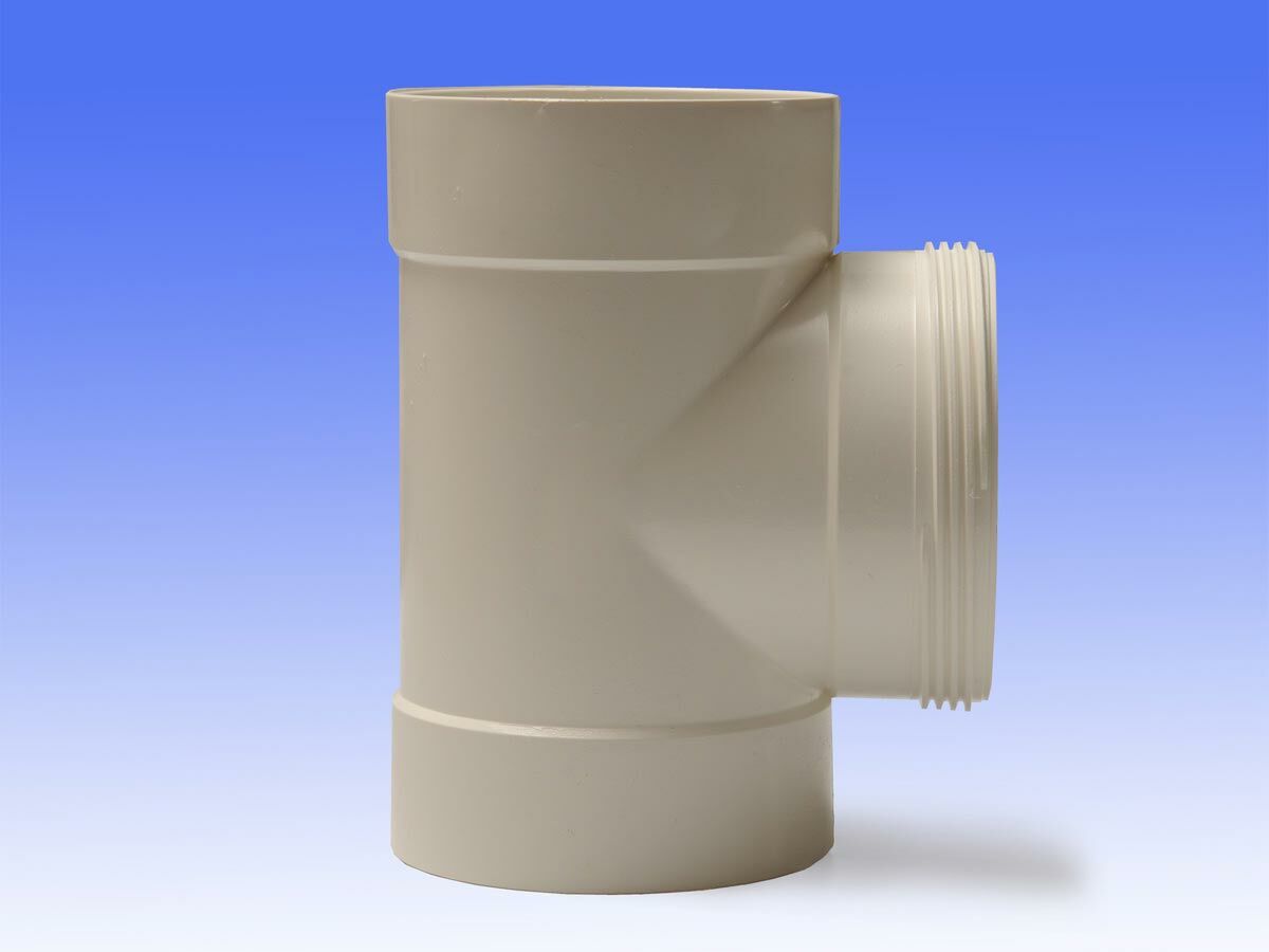 PVC Stormwater Tee 150mm x 90 Degree (27A)