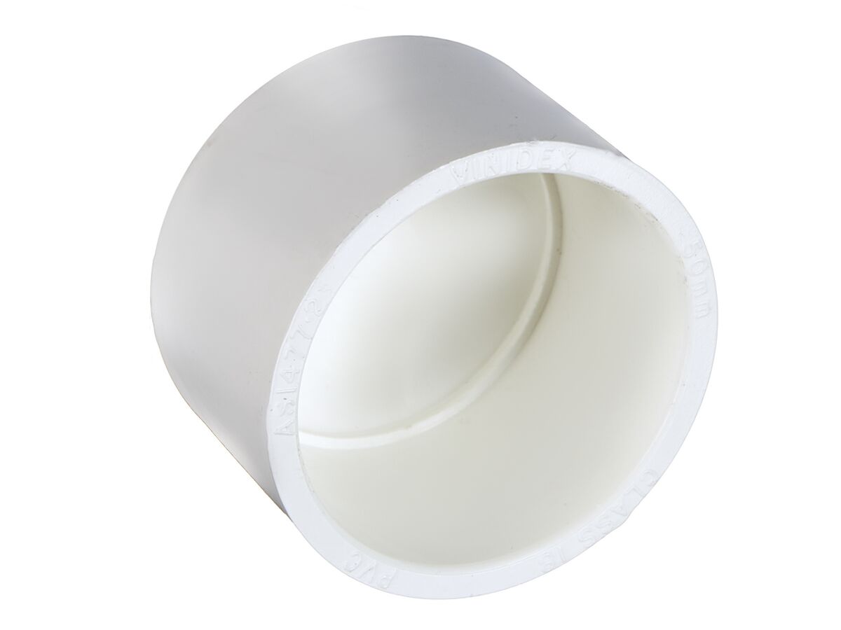 PVC Pressure End Cap 6 50mm From Reece
