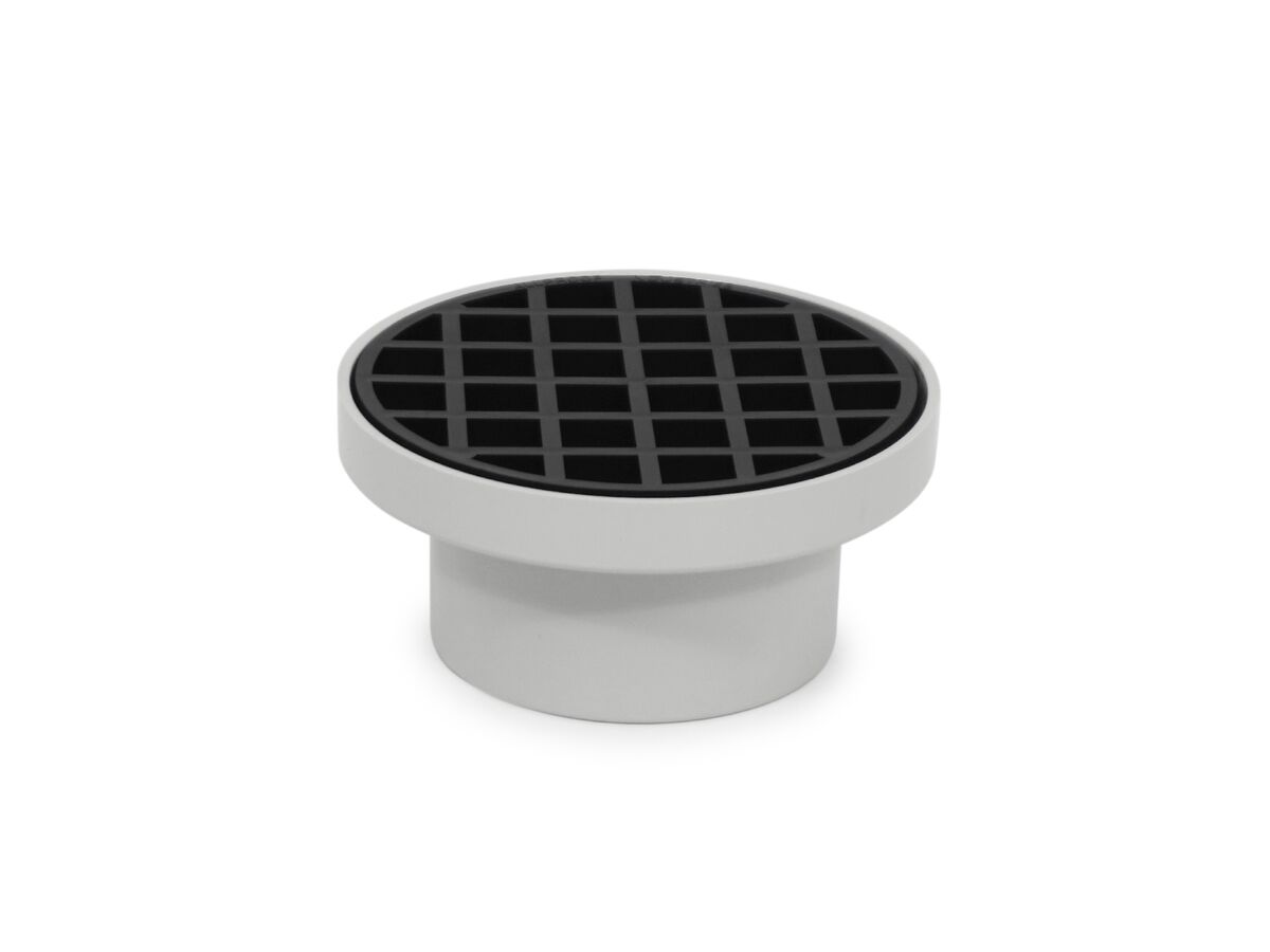 DWV FLAT FINISHING COLLAR GRATE 100MM