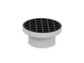 DWV FLAT FINISHING COLLAR GRATE 100MM