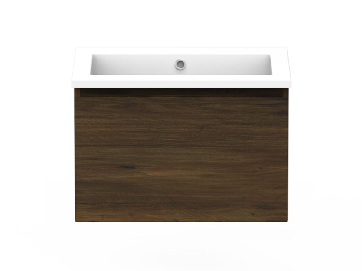 Posh Domaine All-Drawer 600mm Wall Hung Vanity Cast Marble Top