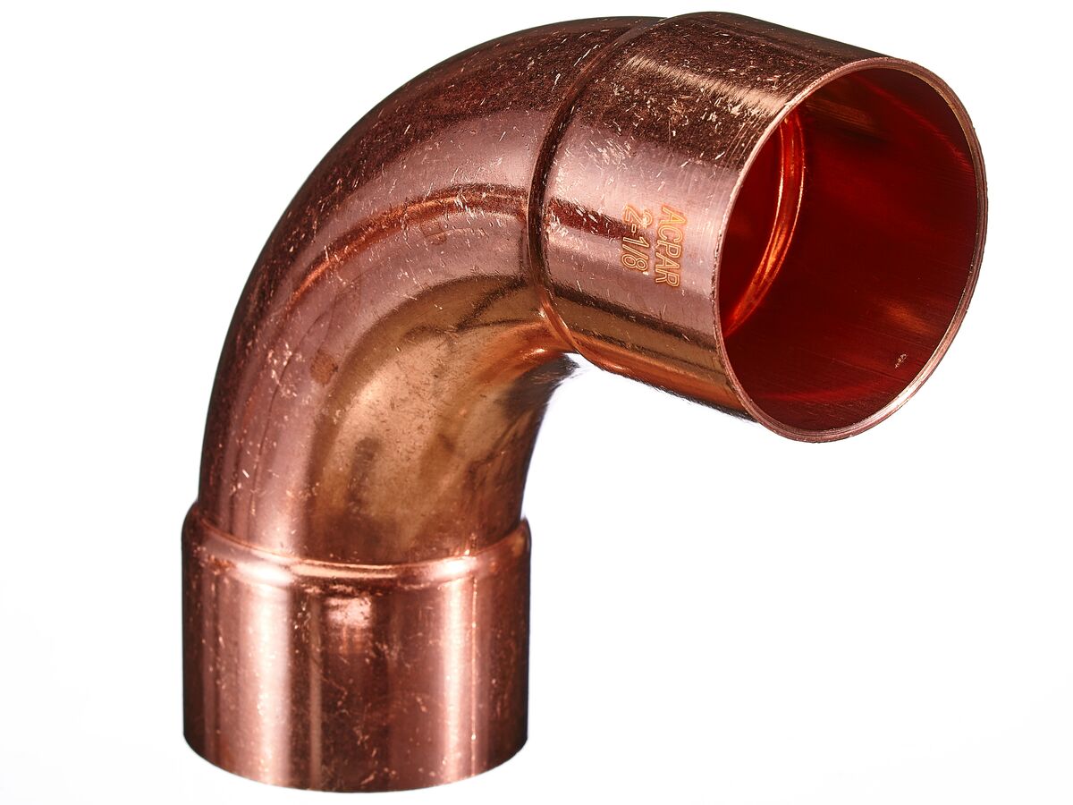 Ardent Copper Elbow 2 1/8" ID x 90 Degree Packet of 1
