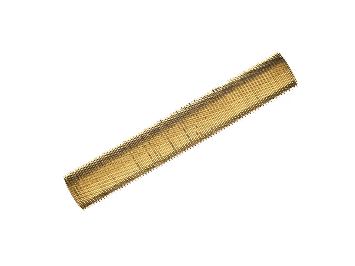 Allthread Nipple Brass 20mm x 150mm