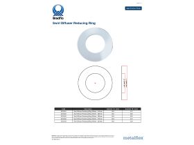 Specification Sheet - Bradflo Swirl Diffuser Reducing Ring
