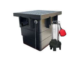 RSWP320-450 Stormwater Pump Station 450sq with Grate - RVC320