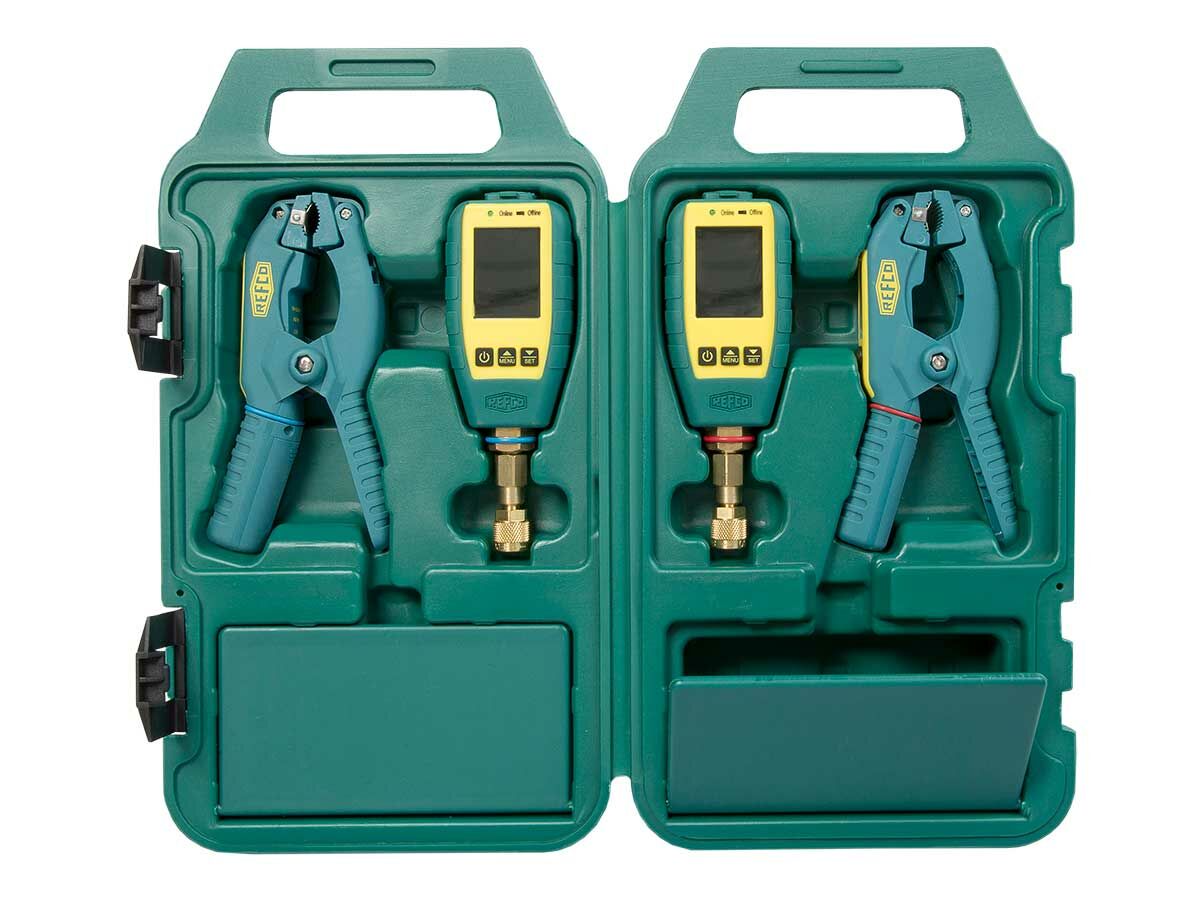 Refco Wireless Temperature & Pressure Gauge Set from Reece