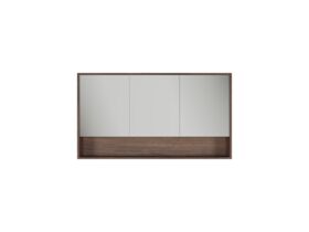 Kado Aspect 1500mm Mirror Cabinet Three Doors With Shelf and Surround View