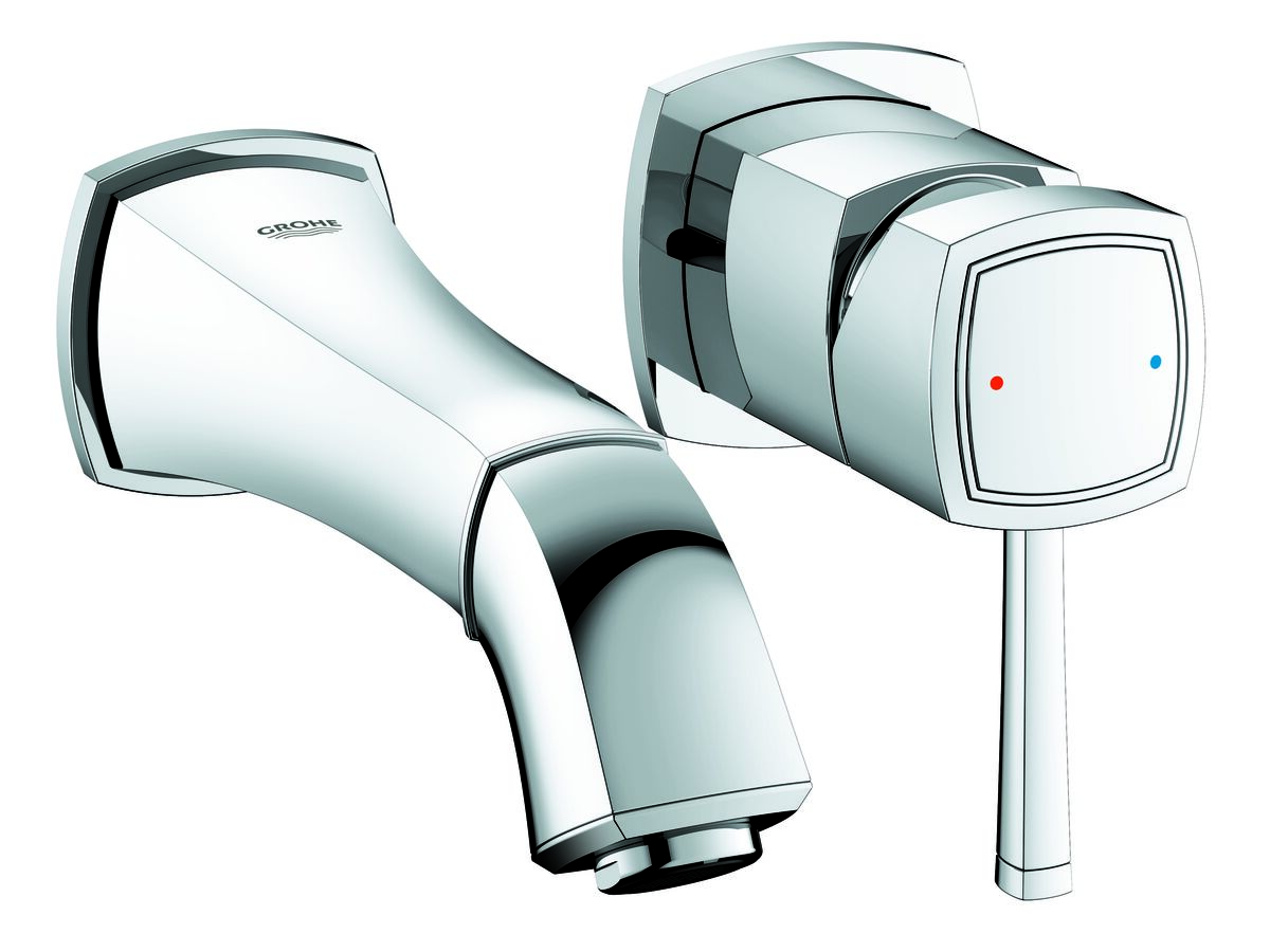 GROHE Grandera Wall Basin Mixer Set