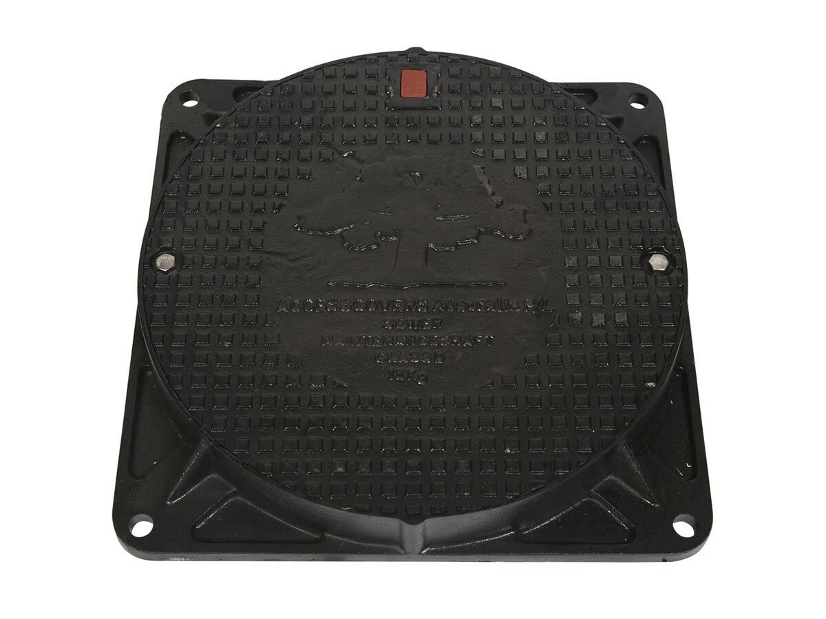 Sms Ductile Iron Cover Class D & Frame 400mm Open