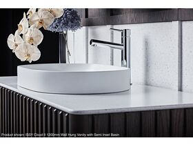 ISSY Cloud II 1200mm Wall Hung Vanity with Semi Inset Basin