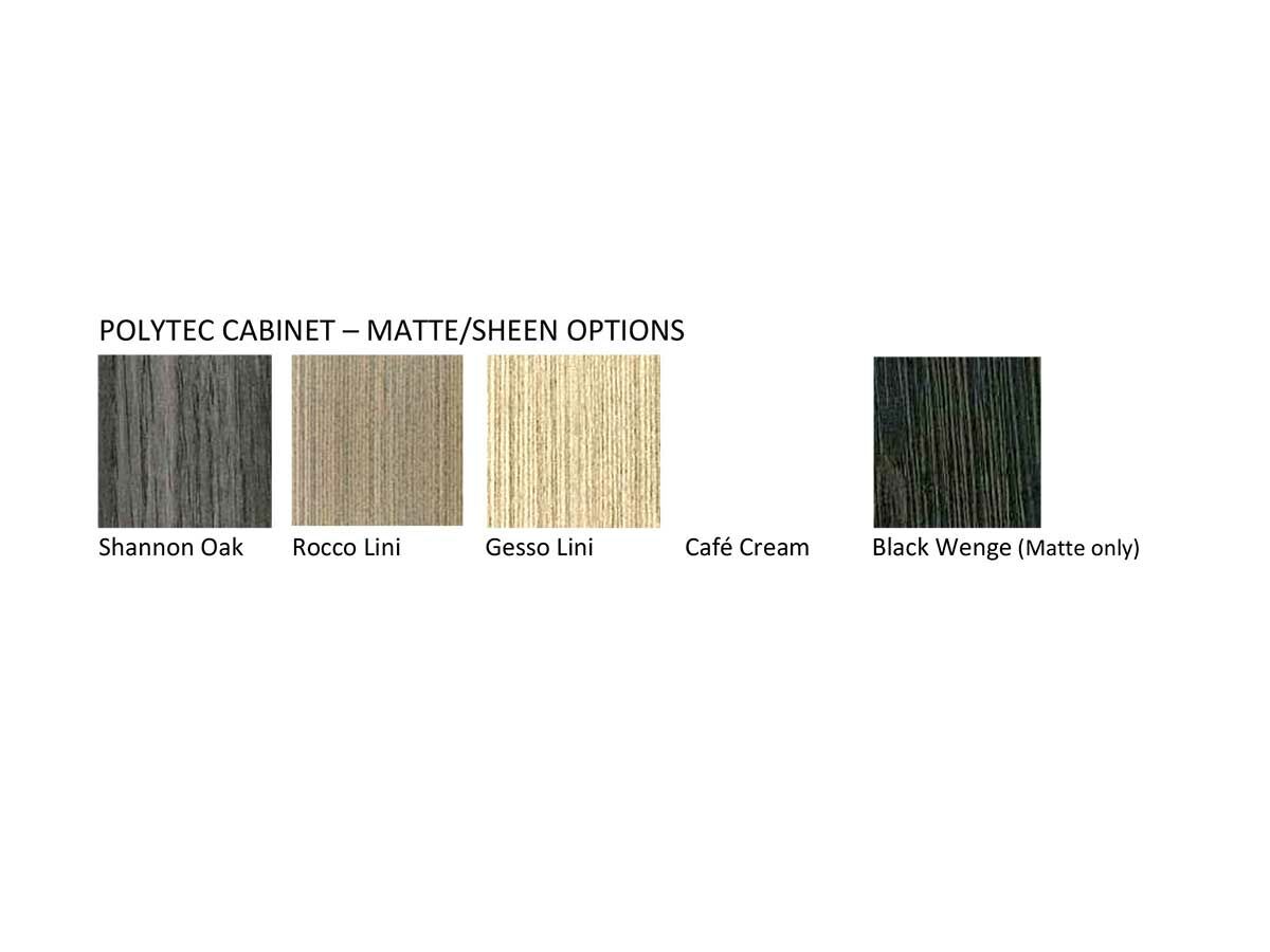 Polytec Cabinet Matte / Sheen Options