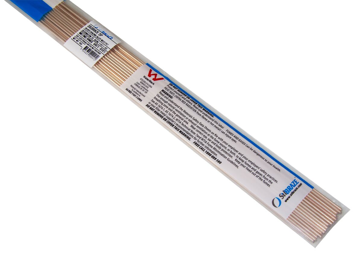 Silver Solder 15 Brown Tip 3.0mm x 750mm from Reece