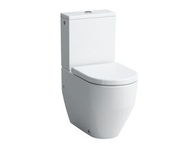 LAUFEN Pro A Close Coupled Back to Wall Toilet Suite, Bottom Inlet Soft Close Seat White (4 Star)