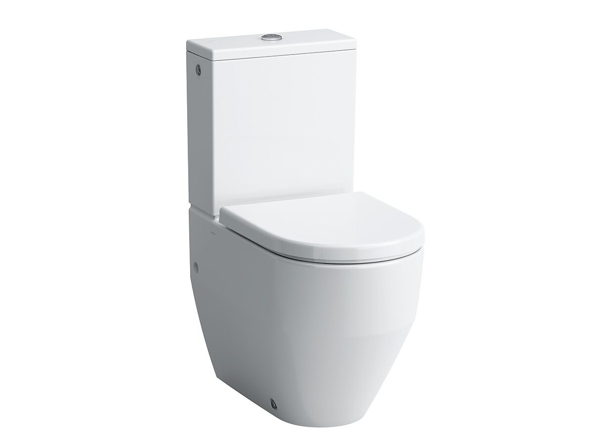 LAUFEN Pro A Close Coupled Back to Wall Toilet Suite, Bottom Inlet Soft