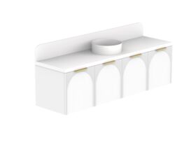 ADP Archie by Alisa & Lysandra All Door Wall Hung Vanity Unit Centre Bowl 1800 Friday