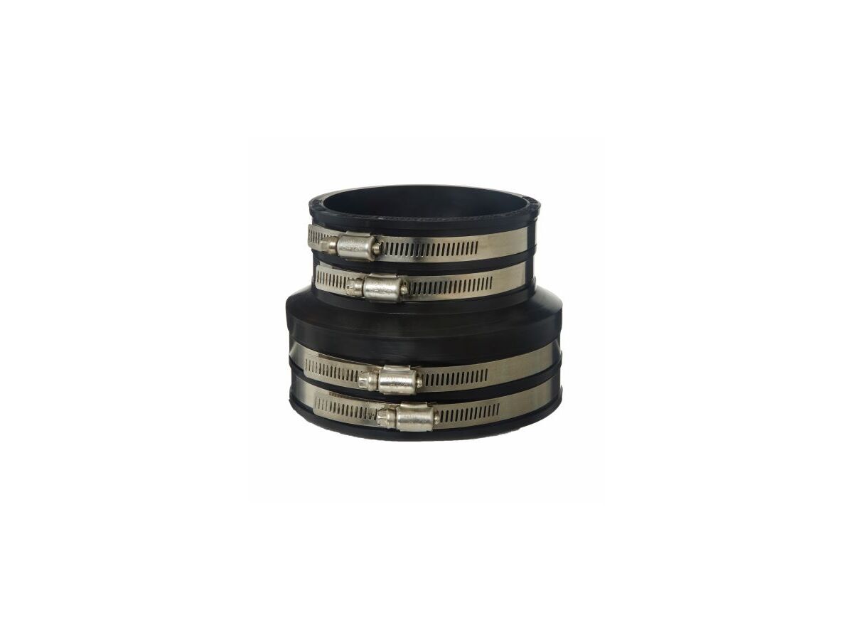 Vitrified Clay x PVC Rubber Coupling 100mm