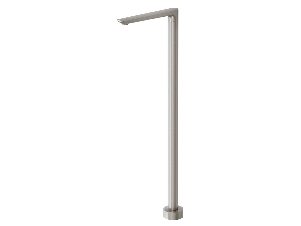Milli Glance Floor Bath Outlet Brushed Nickel from Reece