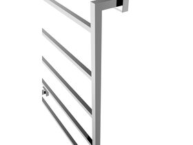 Mizu Bloc Heated Towel Rail 760mm x 850mm Polished Stainless Steel