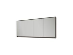 Kado Aspect 1800mm Mirror Cabinet Four Doors with Surround View from Reece