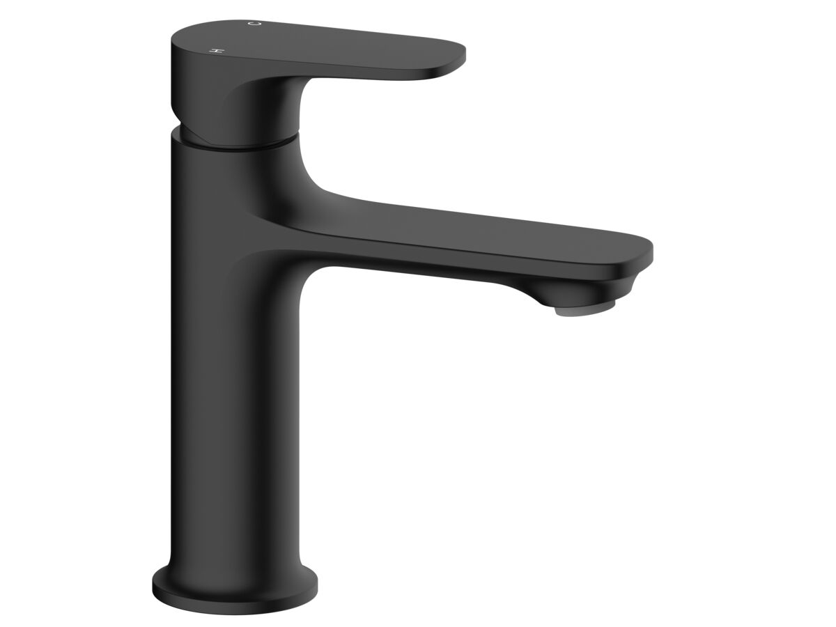 Mizu Silk Basin Mixer Matte Black (6 Star) from Reece