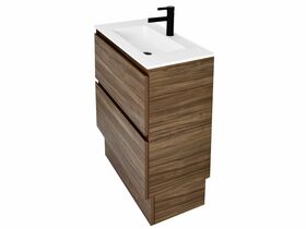 Tasca Slimline Freestanding Vanity Unit Single Bowl 750mm