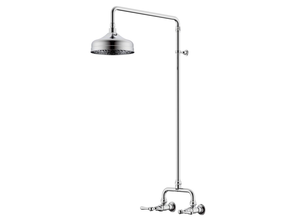 Milli Monument Edit Exposed Shower Set Lever Handles Chrome (3 Star)