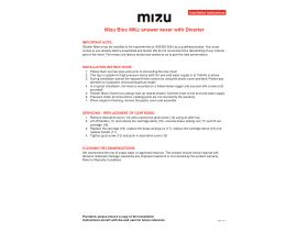 Installation Instructions - Mizu Bloc MK2 Shower Mixer Tap with Diverter