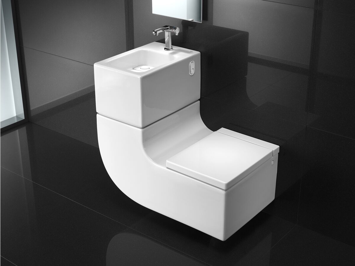 Roca W + W Integrated Washbasin White (5 Star) from Reece