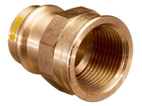 >B< Press Gas Female Coupling 25mm x 1" BSP"