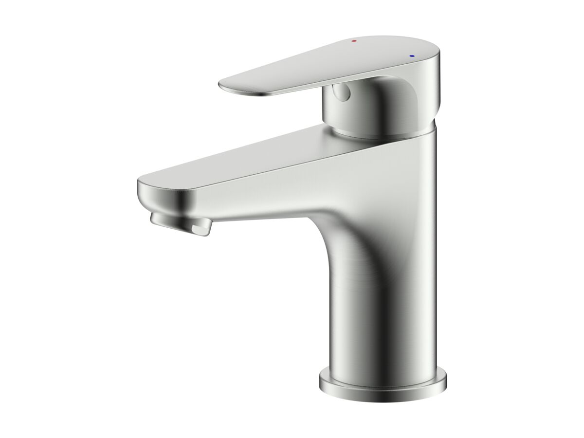 Hero - Posh Solus Basin Mixer Tap Brushed Nickel (5 Star)