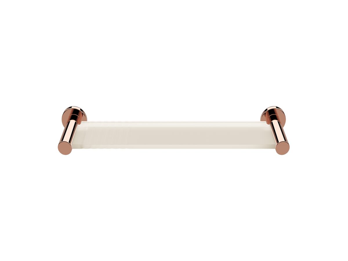 Milli Mood Edit Shower Shelf Rose Gold from Reece