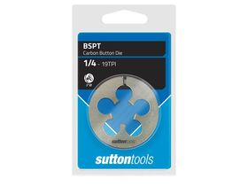 Sutton Die Button 2DIA 1/4" BSPT