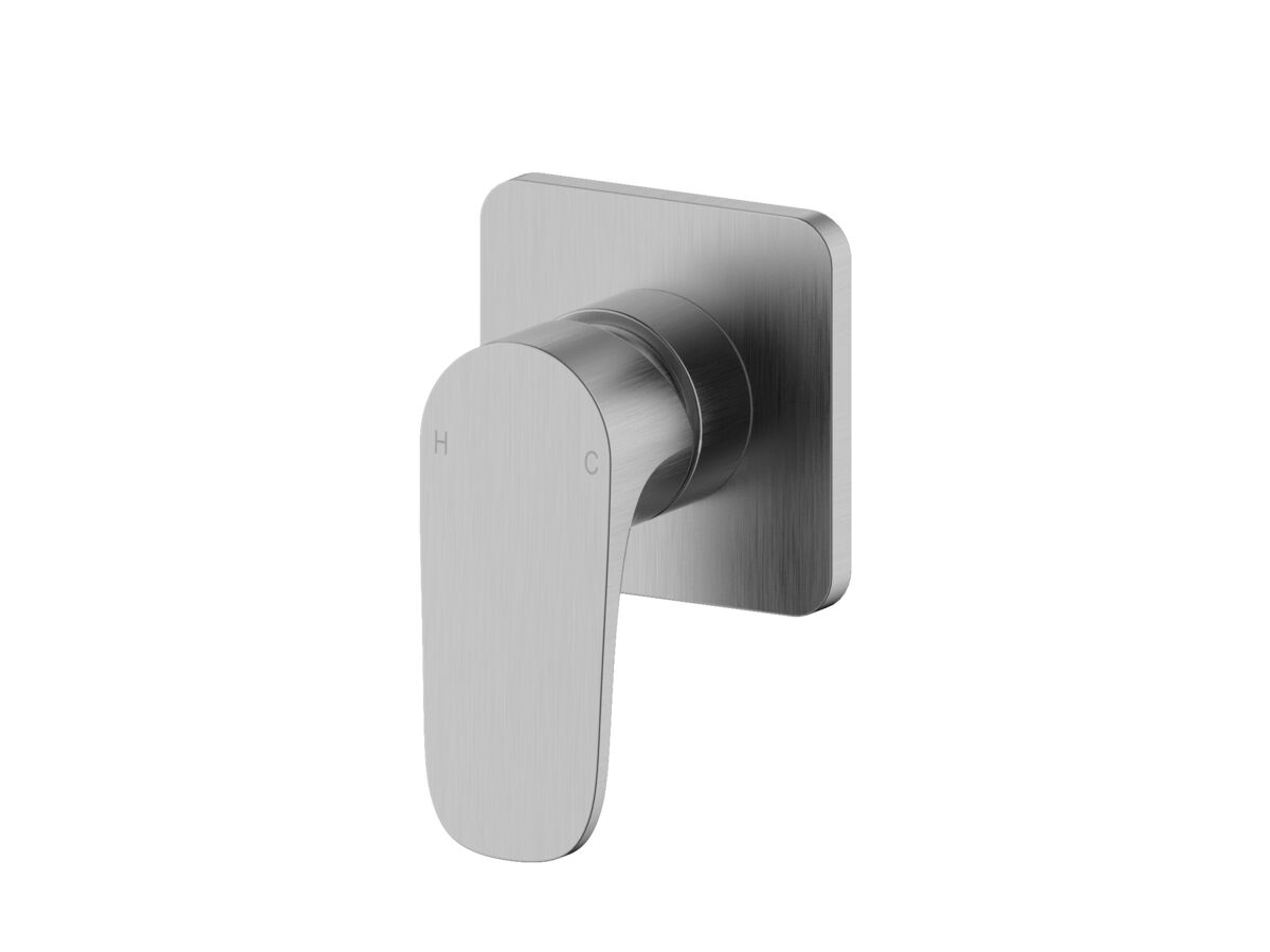 Mizu Silk Shower Mixer Tap Brushed Gunmetal Lead Free