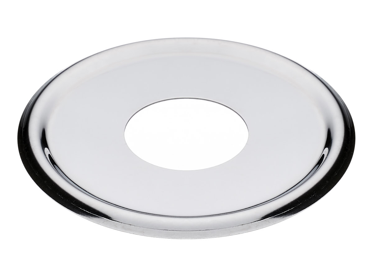 Cover Plate 25mm BSP x Flat Stainless Steel (10) from Reece