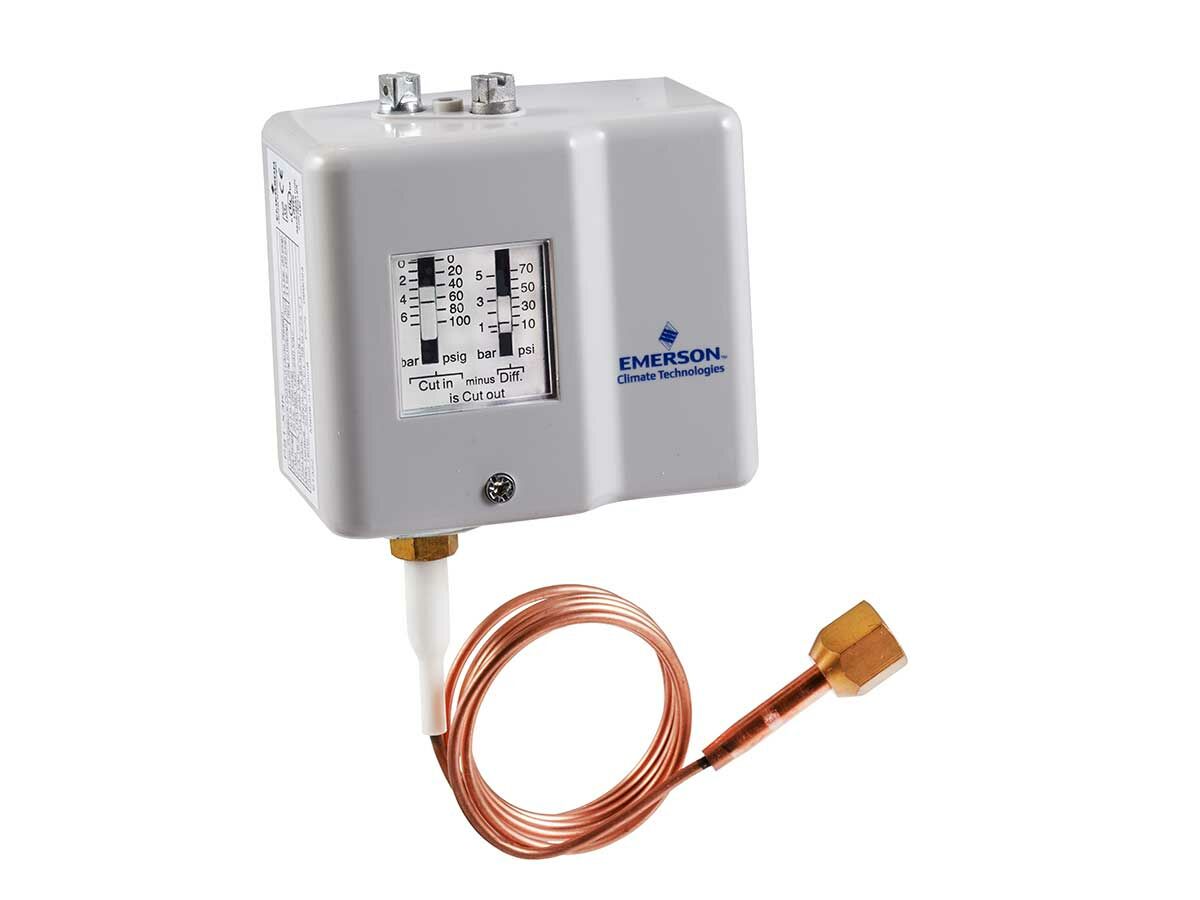 Emerson Low Pressure Control Manual Reset 099045 PS1R3A from Reece
