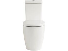 American Standard Concept Overheight Close Coupled Back to Wall Back Inlet Toilet Suite with a Soft Close Quick Release White Seat (4 Star)