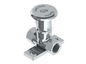 Ezy-Push CP-BS Lead Safe Push Button Foot Valve 90deg Mount