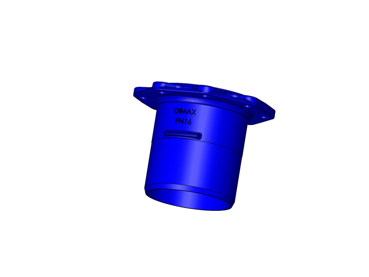 Dimax Ductile Iron Connector (Spigot x Flange) PN16 B5 150mm from Reece