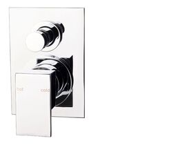 Milli Edge Shower / Bath Mixer with Diverter Chrome