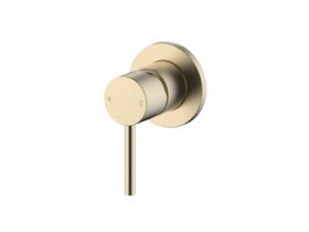 Mizu Drift Shower Mixer Brushed Brass